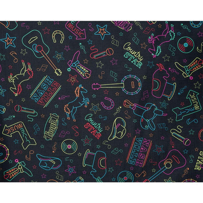 Tough1 1200D Nashville Nights Turnout Blanket with Snuggit 78"