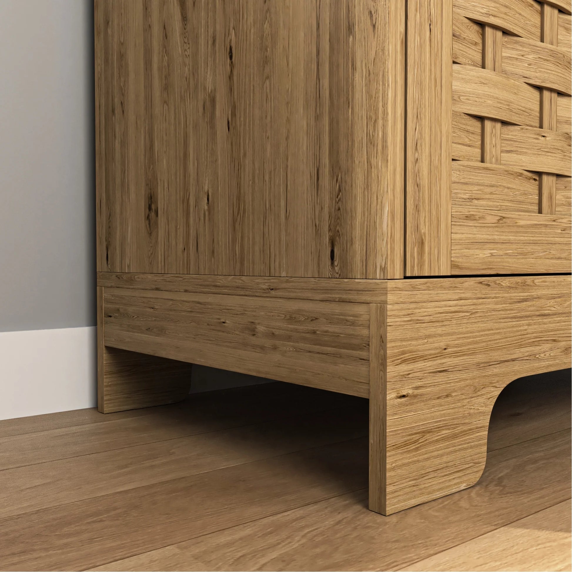 Modern Coffee Bar Cabinet With Drawer & Adjustable Shelf For Kitchen, Dining Room, Bathroom, Entryway Style Living Room