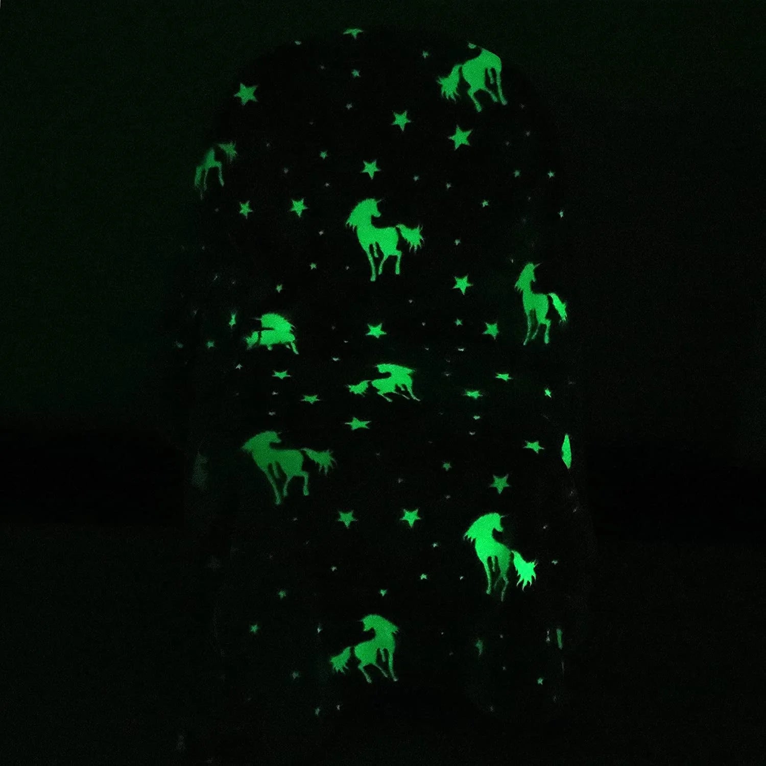 Unicorn Blanket for Girls, Glow in Dark Throw Blanket Lighted, Flannel Furry Fleece Blanket, Christmas Gifts for Kids Ages 3+ Years Old, 60in x 50in