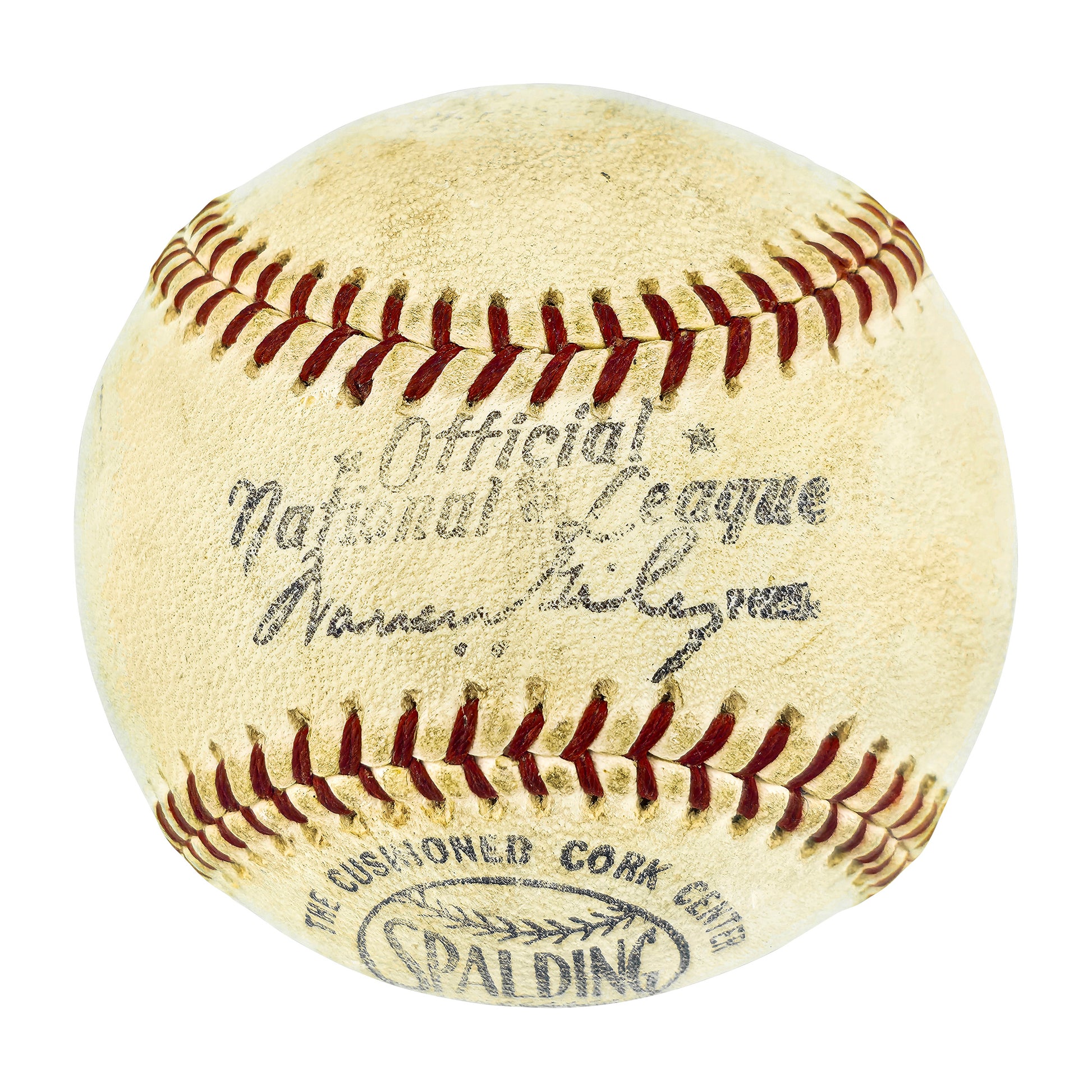 Roberto Clemente Autographed Official Giles NL Baseball Pittsburgh Pirates 'Best Wishes' PSA/DNA & Beckett Authenticated