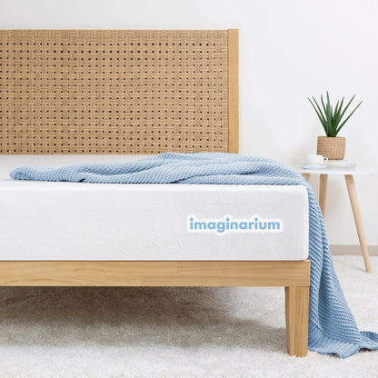 Imaginarium 10" Hybrid of Memory Foam and Coils Mattress with Antimicrobial Treated Cover, King