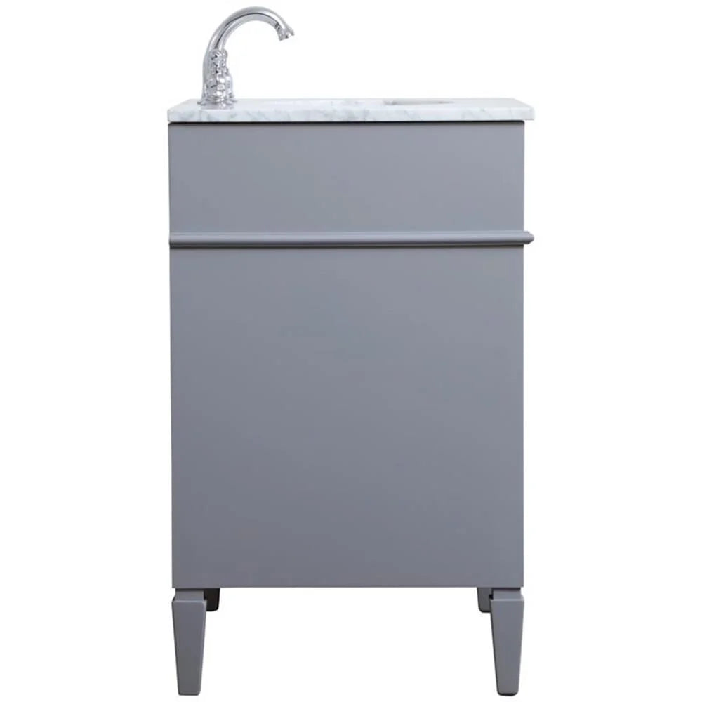 Elegant Kitchen and Bath 30 inch Single bathroom vanity in Grey